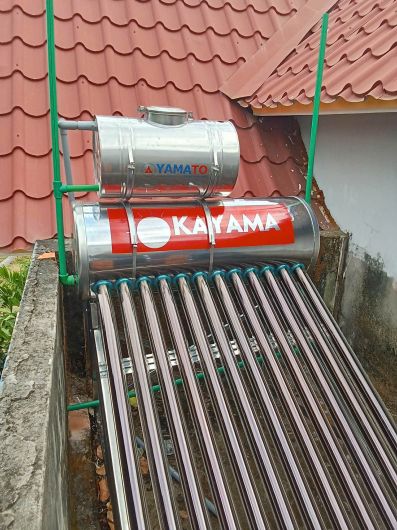 Máy Nước Nóng Năng Lượng Mặt Trời Okayama 130 Lít